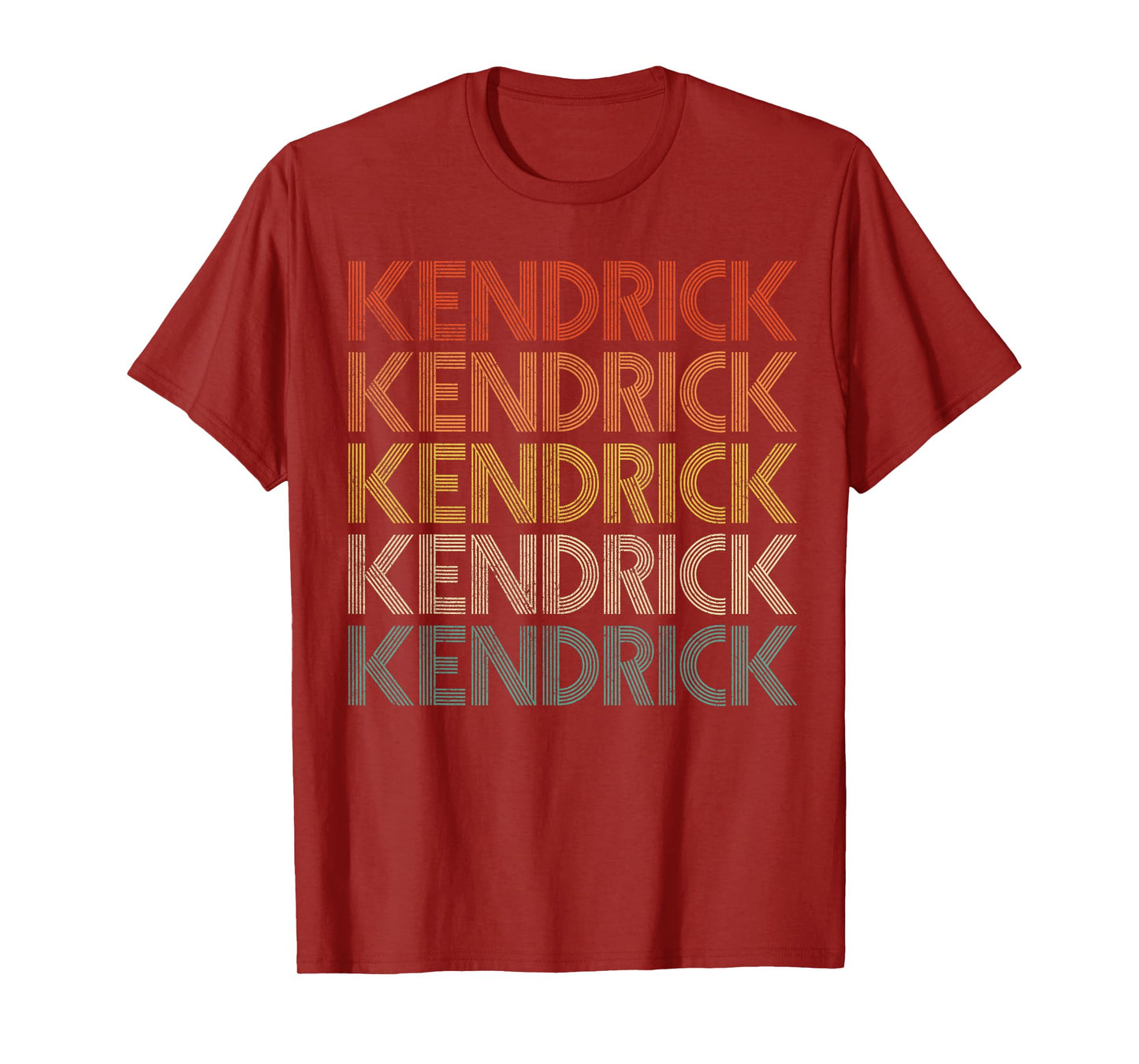 Kendrick Tee-Tshirt Gifts Unisex-Adults Retro T-Shirt Black Small Crew Neck Short Sleeve T-Shirt