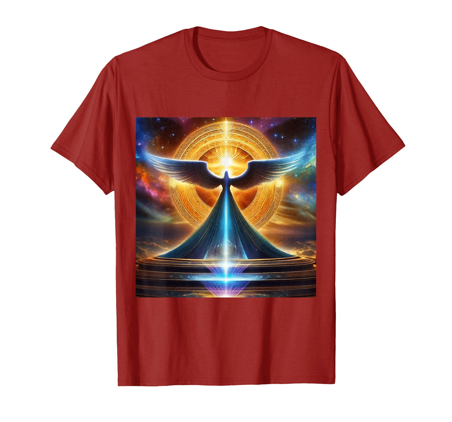 Spiritual Magic Angelic Bohemian Chakra Meditation New Age T-Shirt