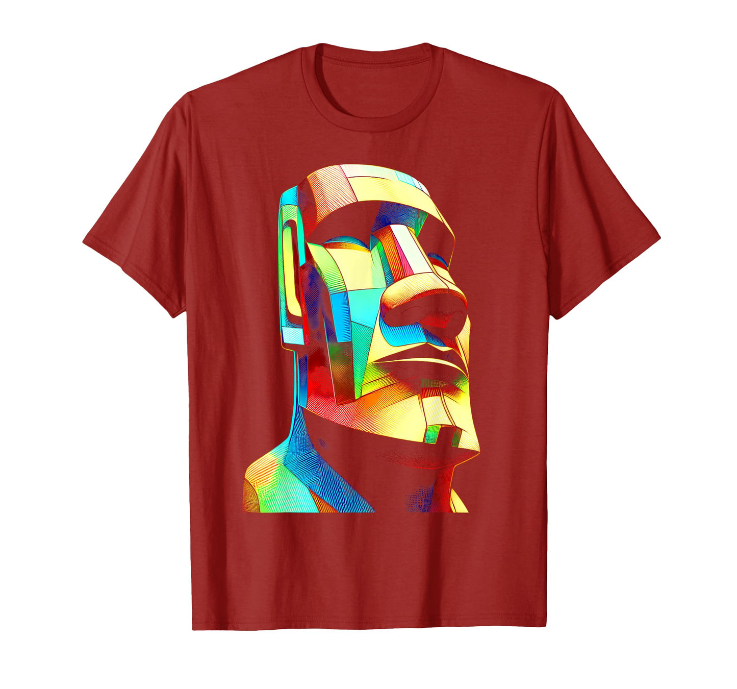 Historical The Moai Statue Easter Island Chile Christmas T-Shirt