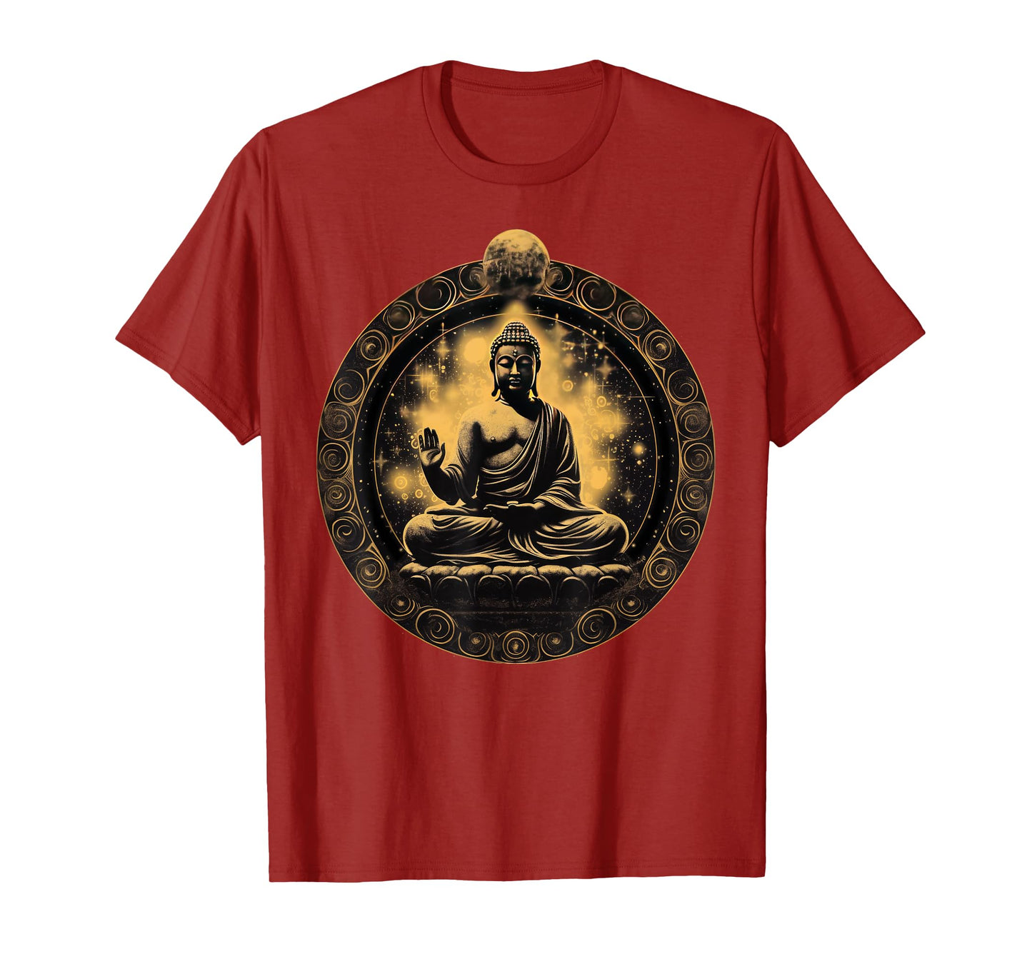 Buddha Buddhism Zen Spiritual Yoga Meditation Serenity T-Shirt