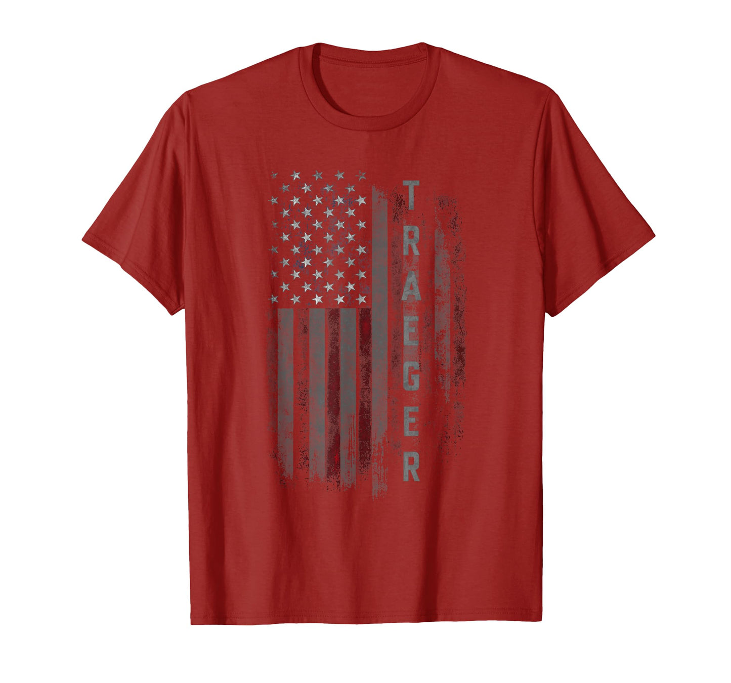 Traeger Family American Flag T-Shirt