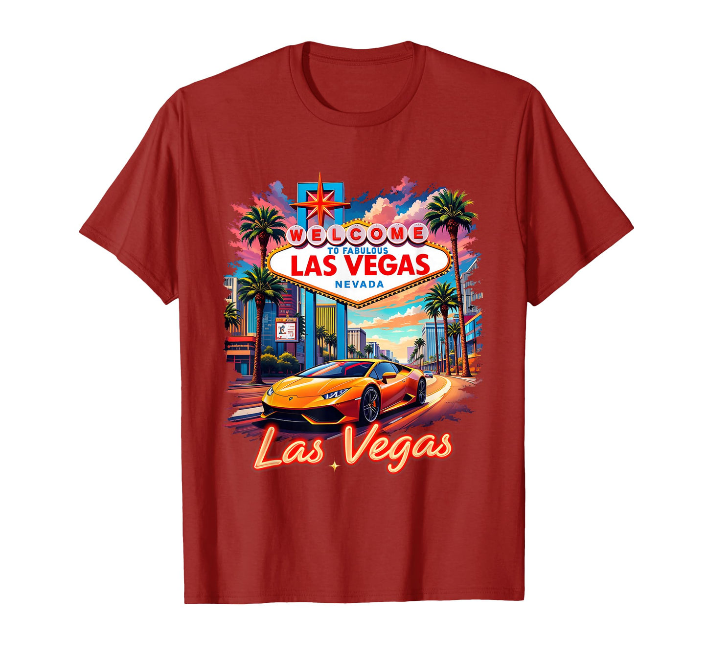 Nevada Las Vegas Souvenir Vacation Trip 2025 T-Shirt
