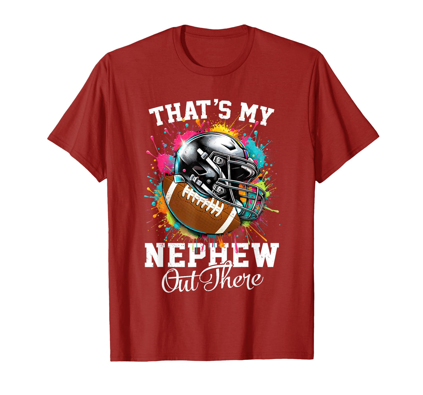 That's My Nephew Out There Football Aunt T-Shirt