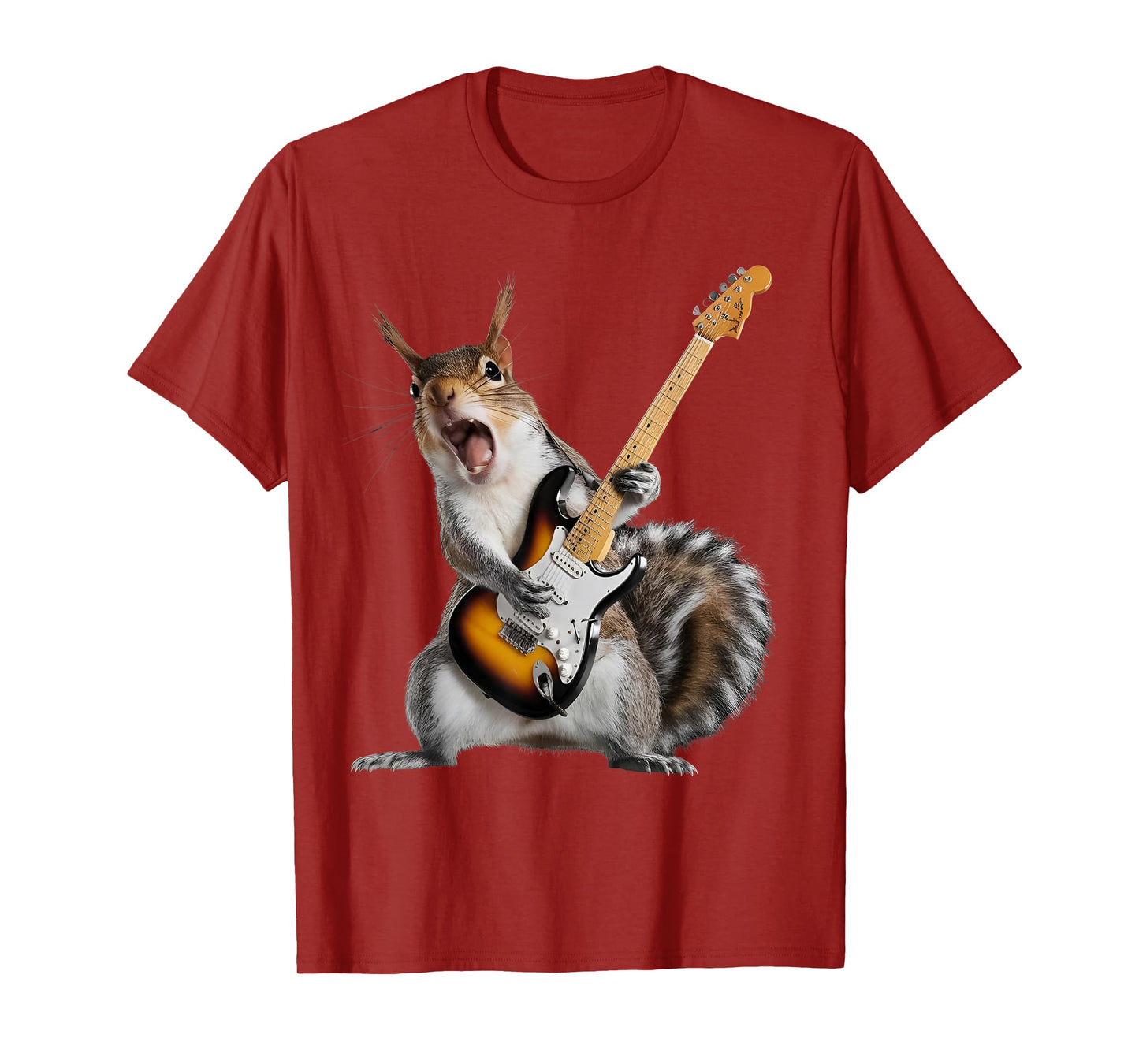 Squirrel Playing Guitar T-Shirt
