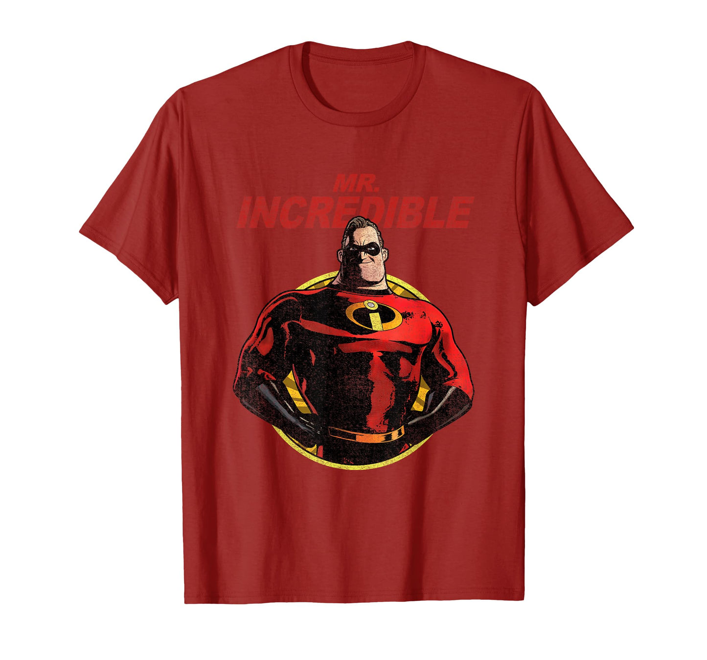 Disney Pixar The Incredibles 2 Mr. Incredible Vintage Dad T-Shirt
