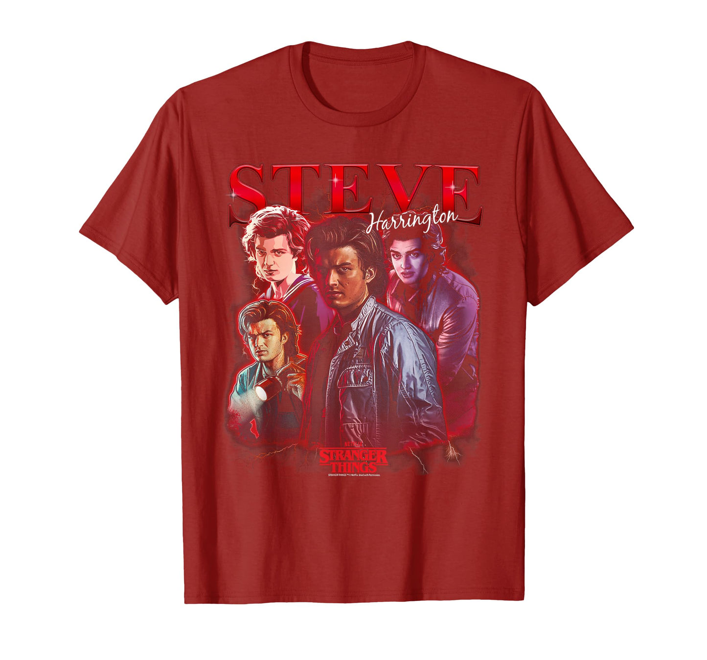 Stranger Things Steve Boyfriend Officially Licensed T-Shirt