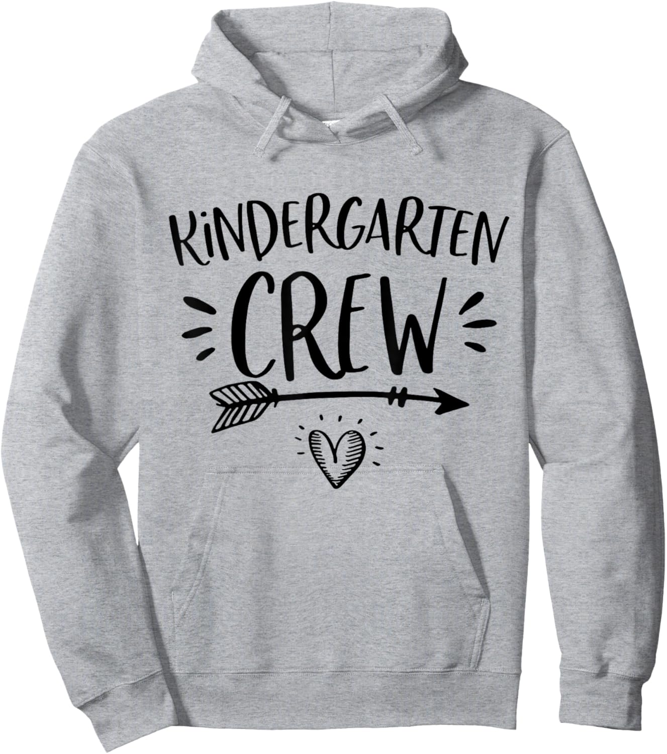 Back To School Kindergarten Crew Teachers Student Women Hoodie - Hoodie | Ash