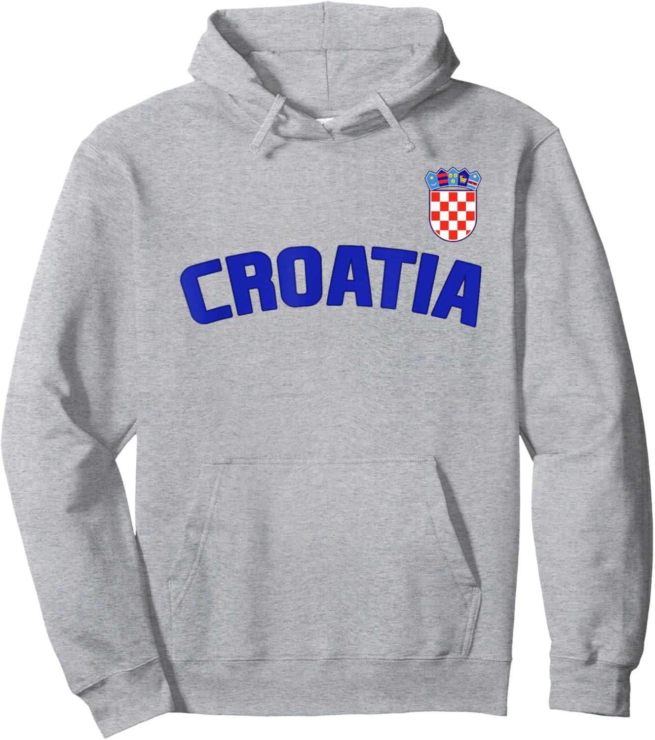 Croatia Flag Croatian Pride International Country Hoodie - Hoodie | Ash