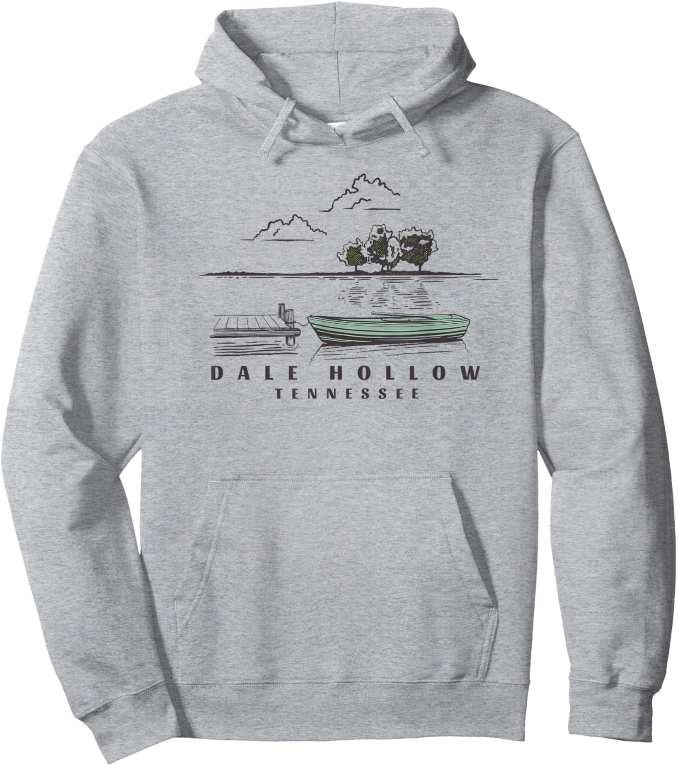 Dale Hollow Tennessee Hoodie - Hoodie | Ash