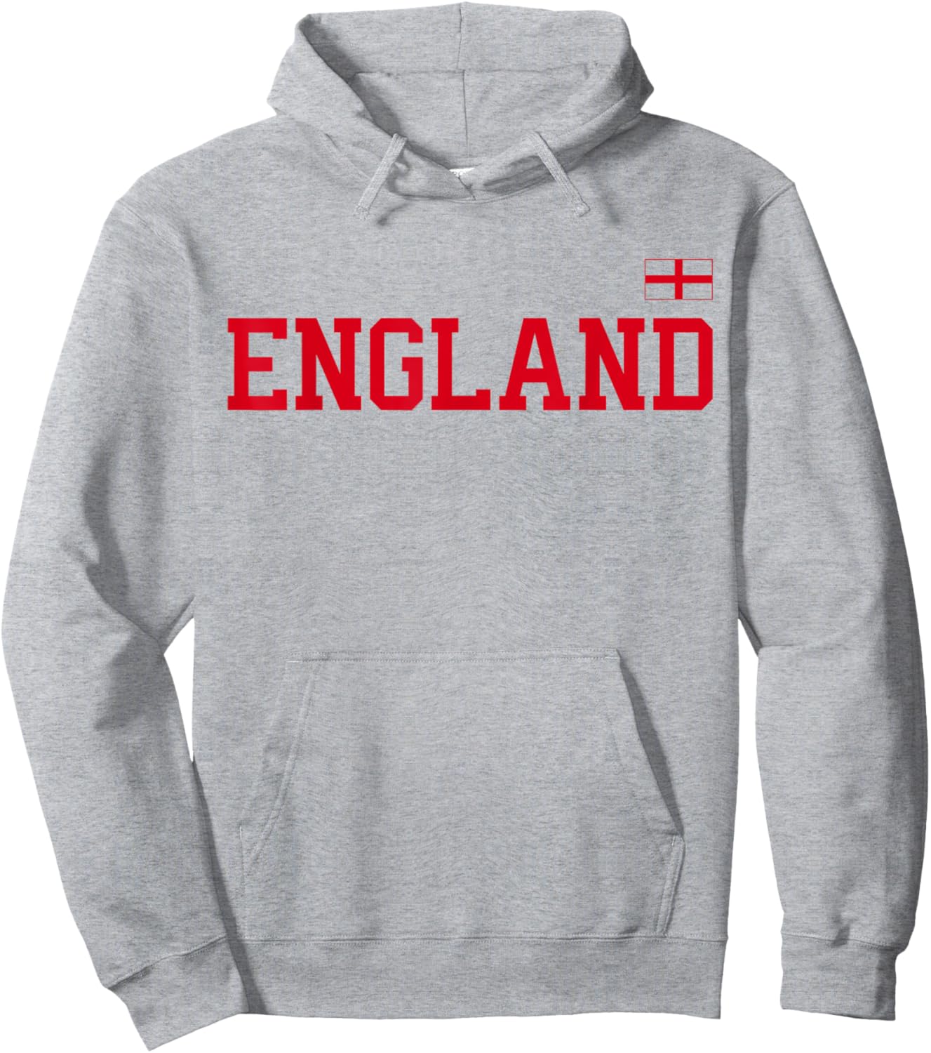 England T Shirt Women Men Kids English Soccer English Flag Hoodie - Hoodie | Ash