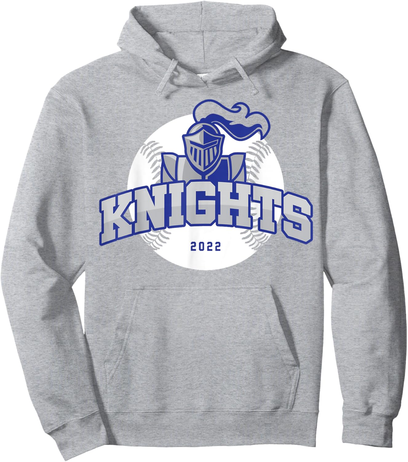 Knights Baseball Little League 2022 Hoodie - Hoodie | Ash
