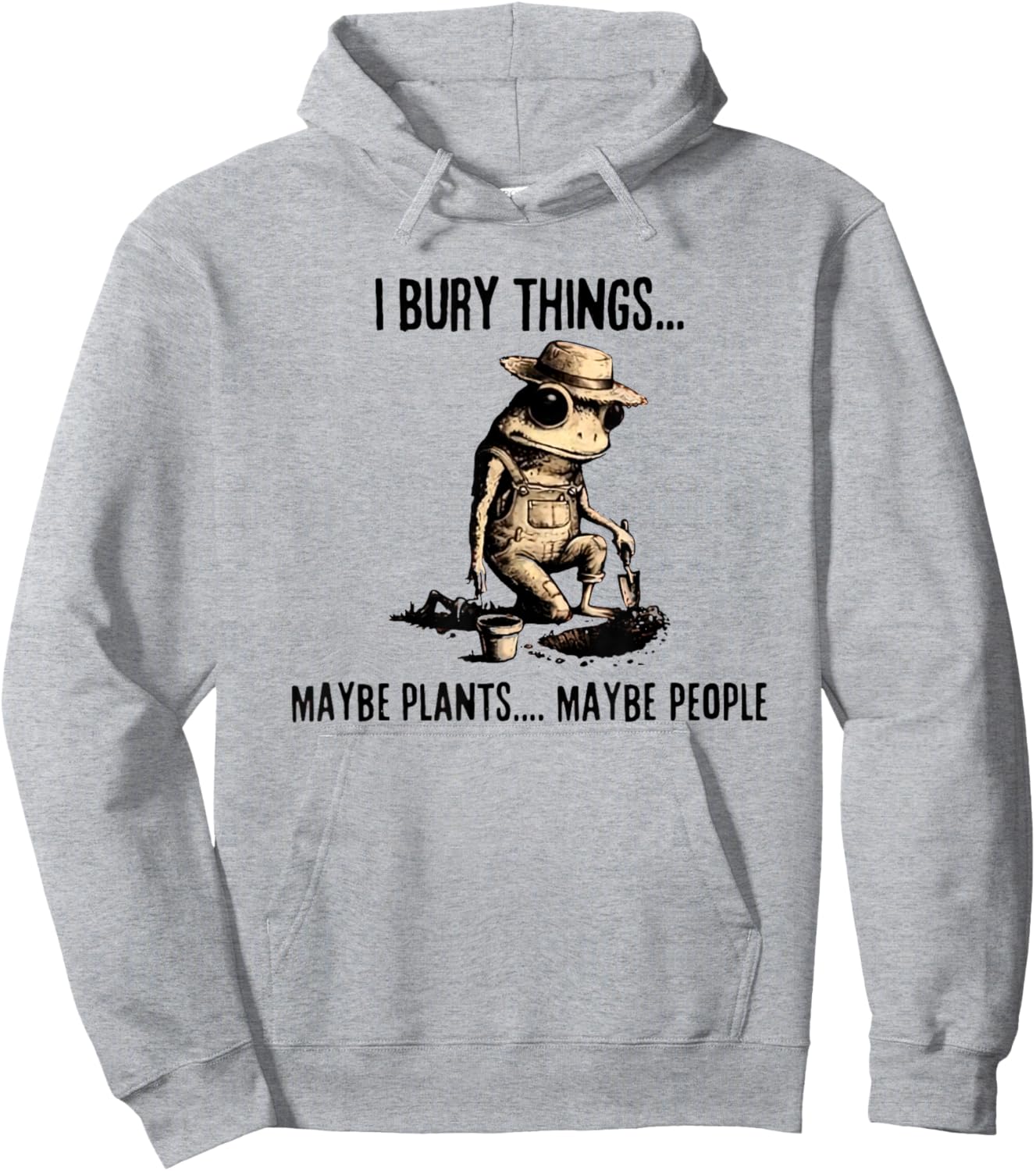 T-Shirt Hoodie - Hoodie | Ash