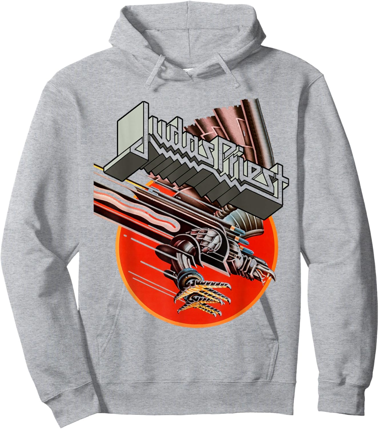 Judas Priest - Screaming For Vengeance Full Wings Hoodie - Hoodie | Ash
