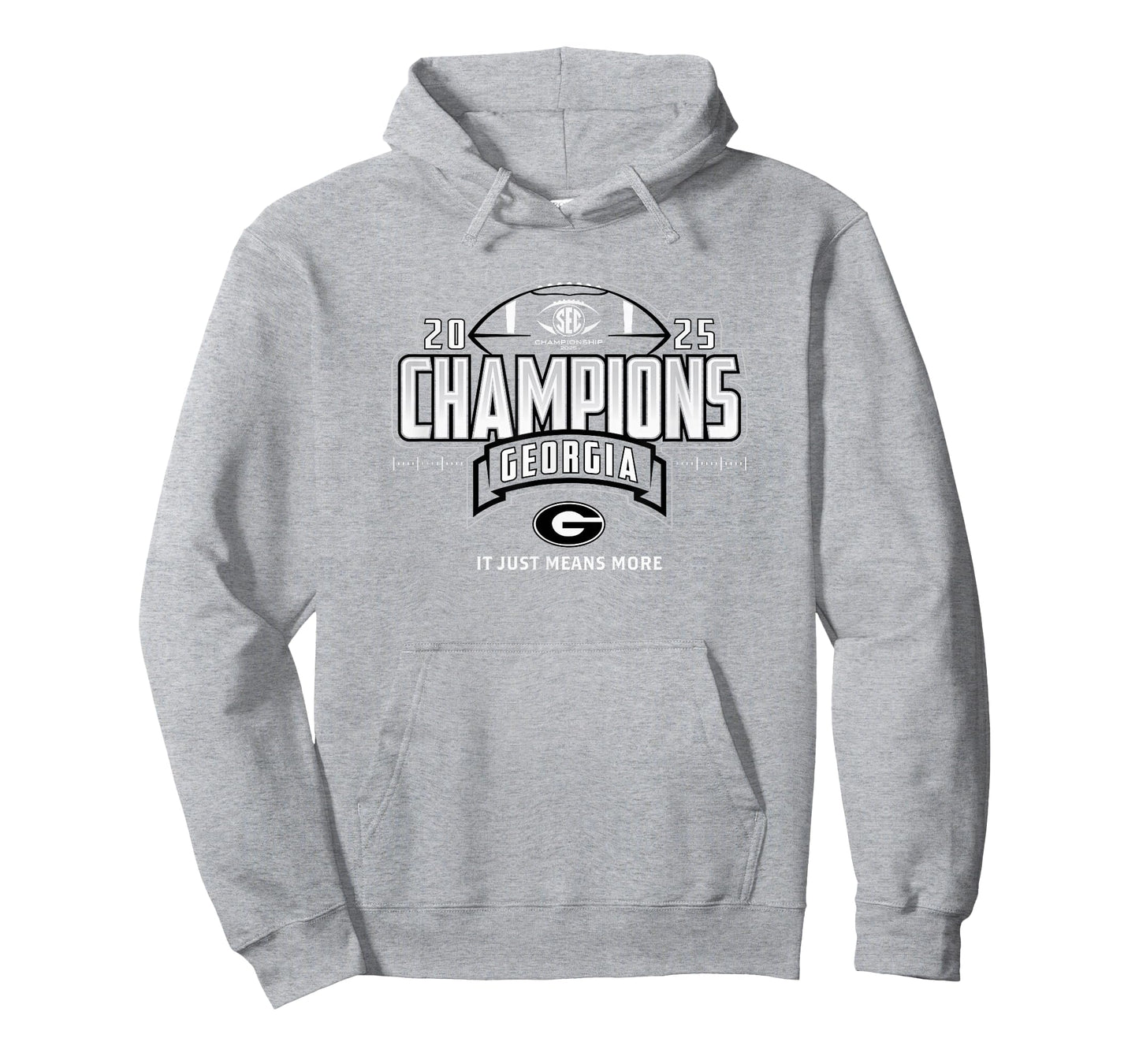 Georgia Bulldogs SEC Champs 2025 Football Locker Room T-Shirt