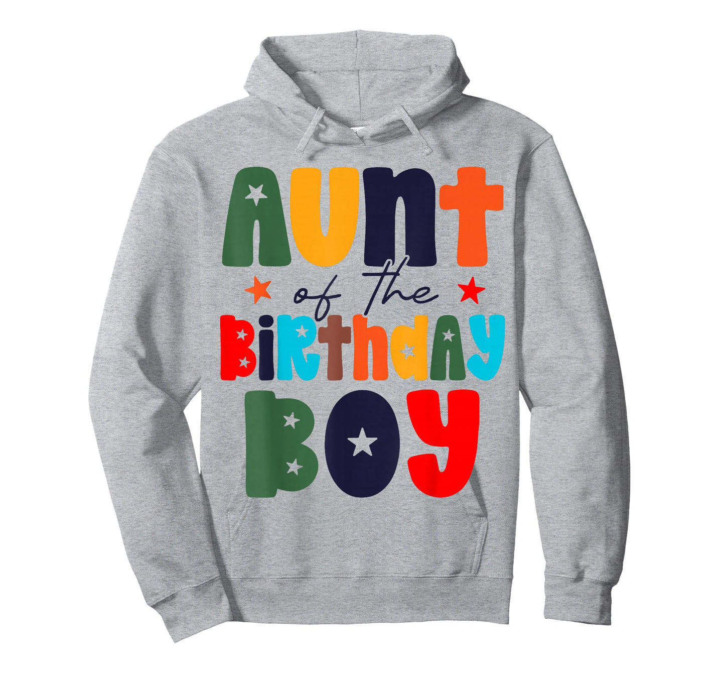 Aunt of The Birthday Boy Matching Family Birthday Party T-Shirt