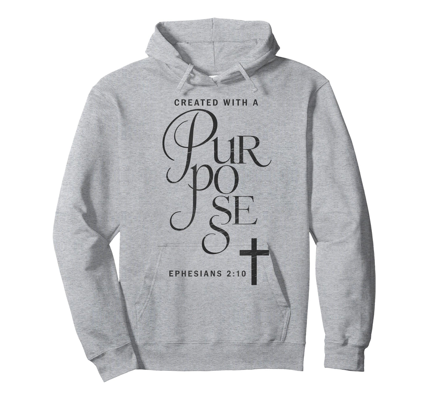 Created with A Purpose Ephesians 2 10 Verse T-Shirt