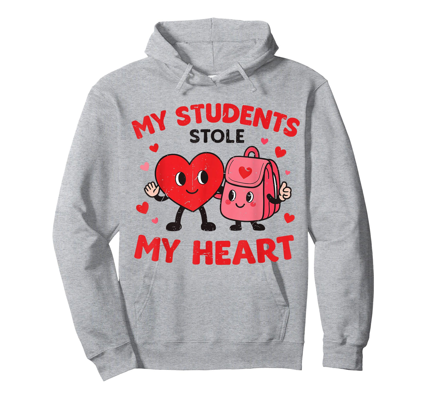 My Students Stole My Heart Funny Teacher Valentine Day Women T-Shirt