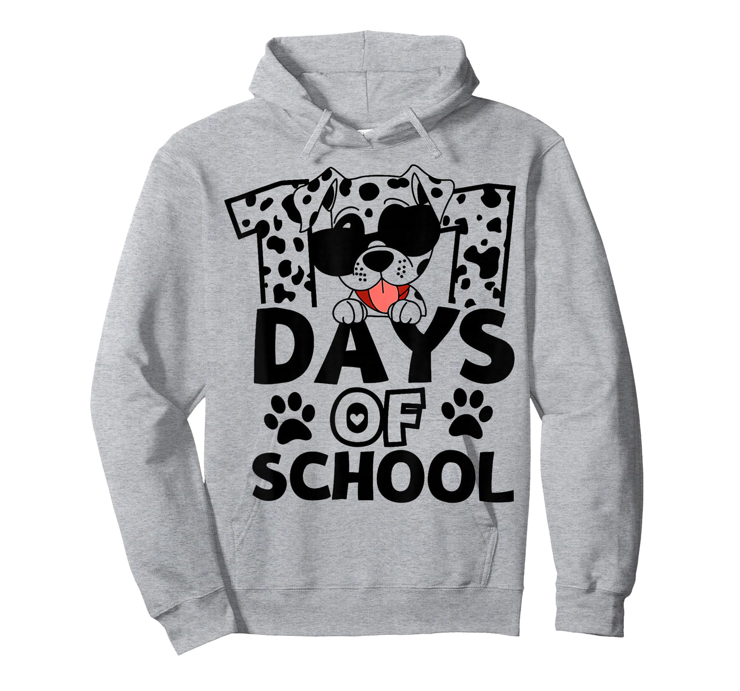 100 Days of School Dalmatian Dog Boy Kid 100th Day of School T-Shirt