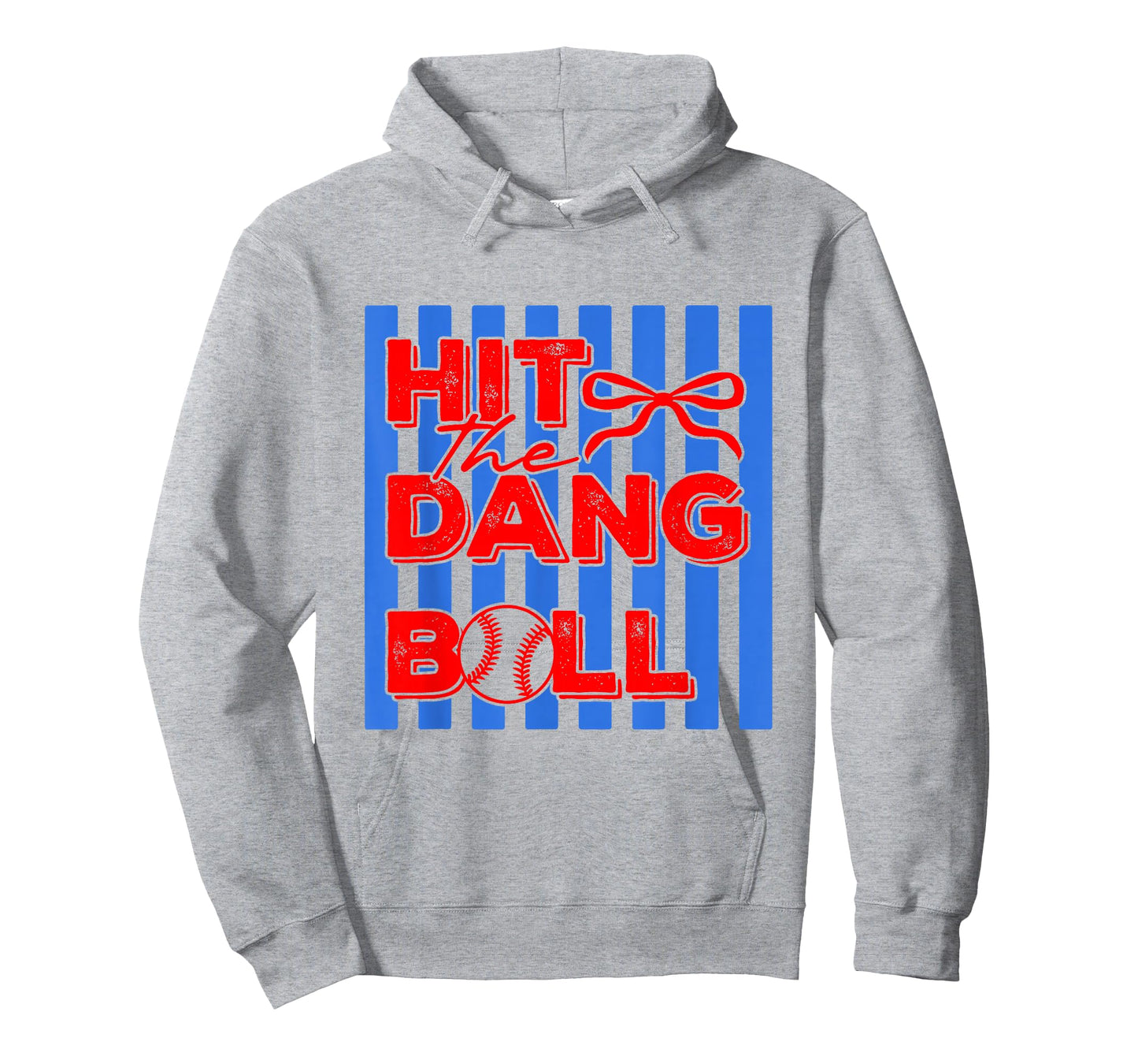 Hit The Dang Ball, Trending Baseball Apparel, Player Design T-Shirt