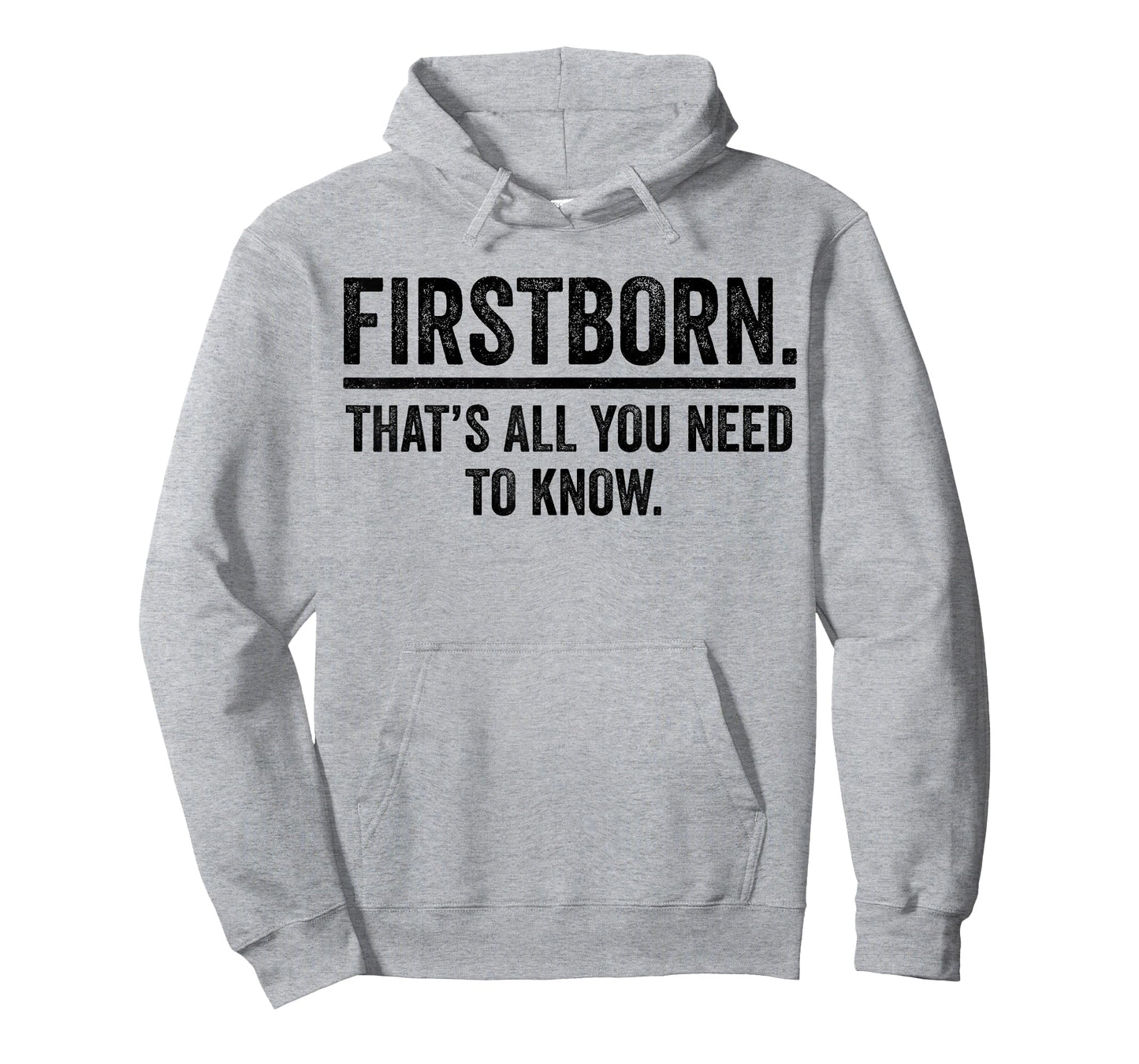 Firstborn Funny Oldest Child Humor Eldest Sibling Rivalry T-Shirt
