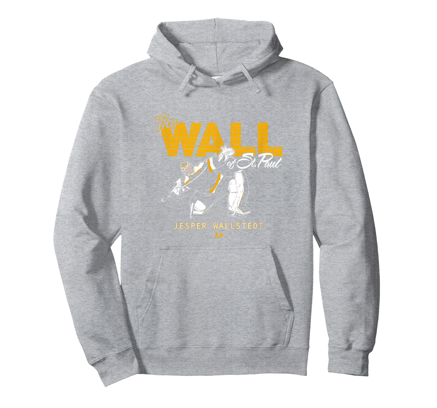 Jesper Wallstedt - The Wall of St. Paul - Minnesota Hockey T-Shirt