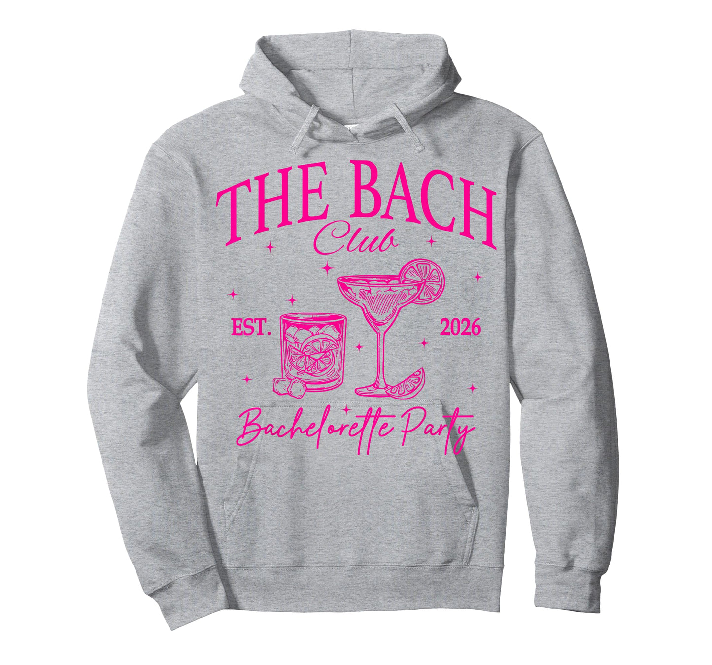The Bach Club Est 2026 Drinking Bach Bachelorette Party T-Shirt