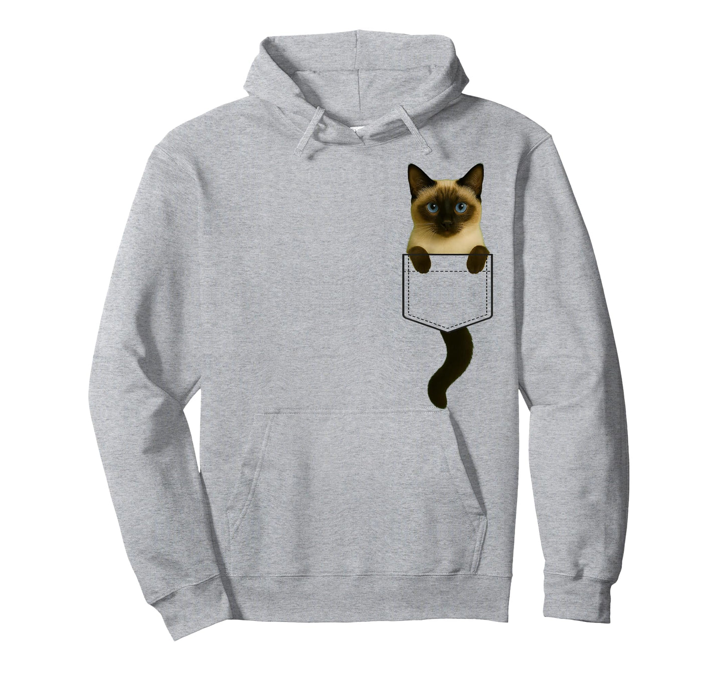 Funny Siamese Cat Feline Kitty Lover for Women Men Adults T-Shirt