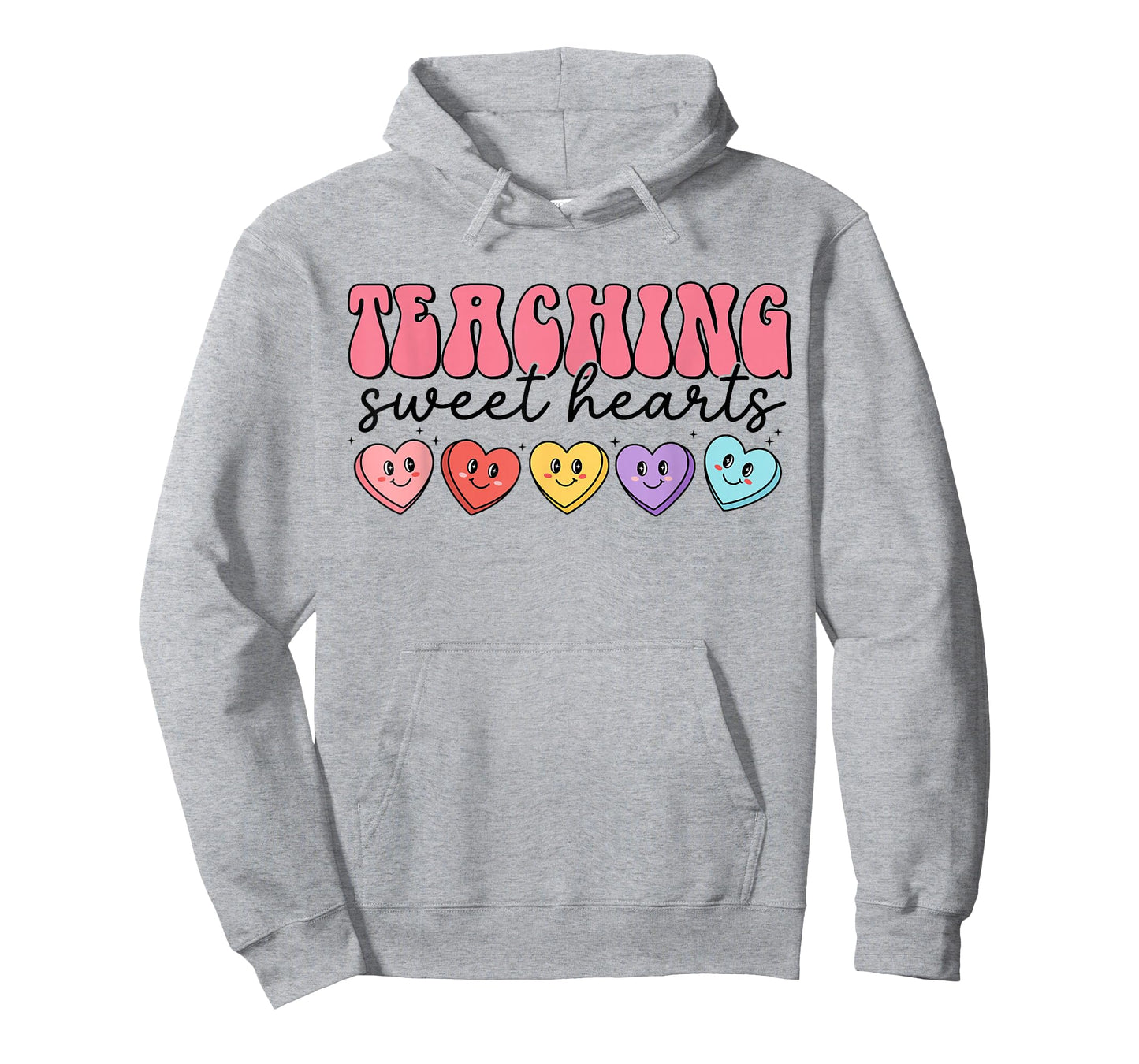 Teaching Sweat Hearts for Teacher Women Men Valentines Day T-Shirt
