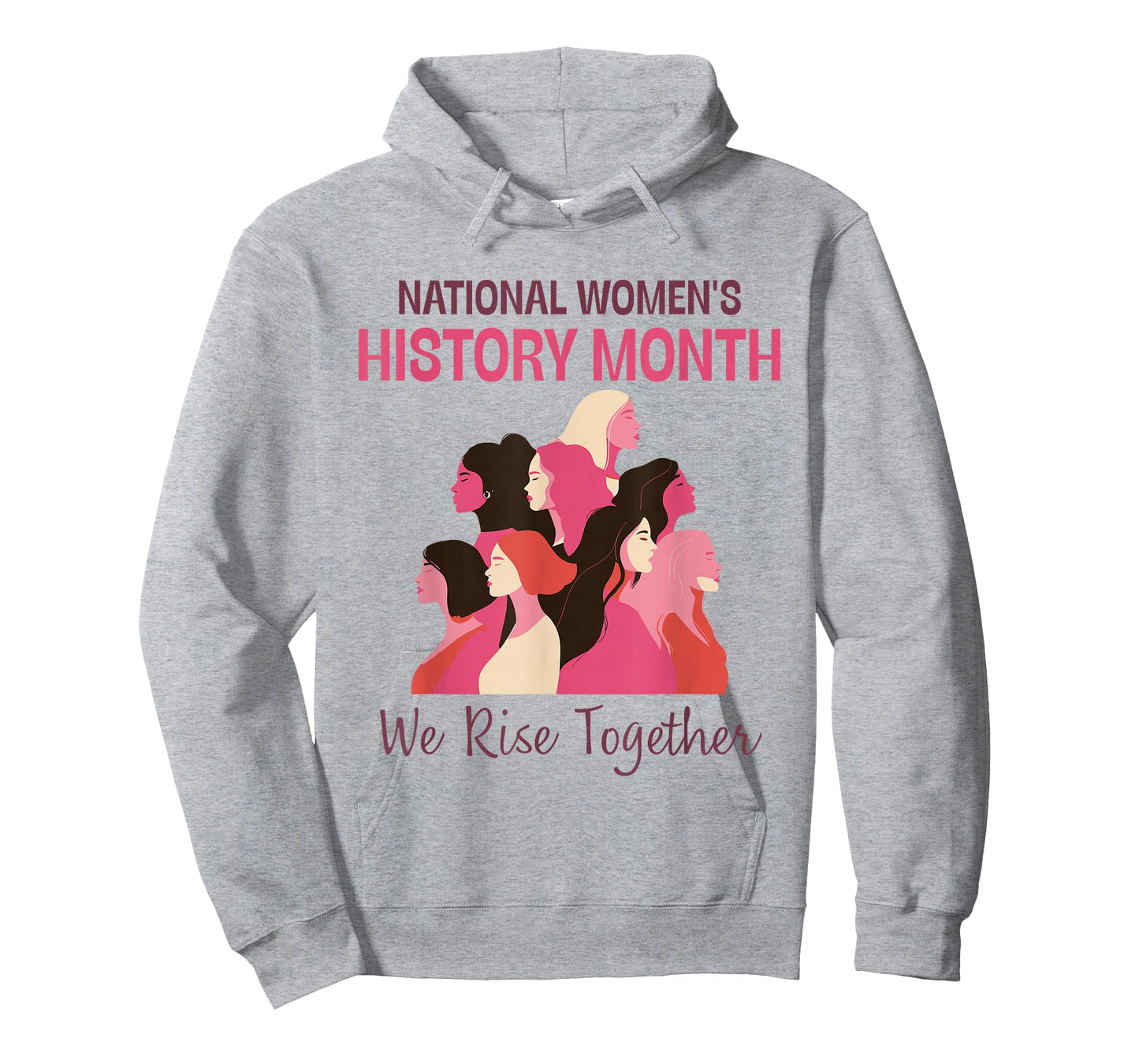 National Women’s History Month 2026 We Rise Together T-Shirt