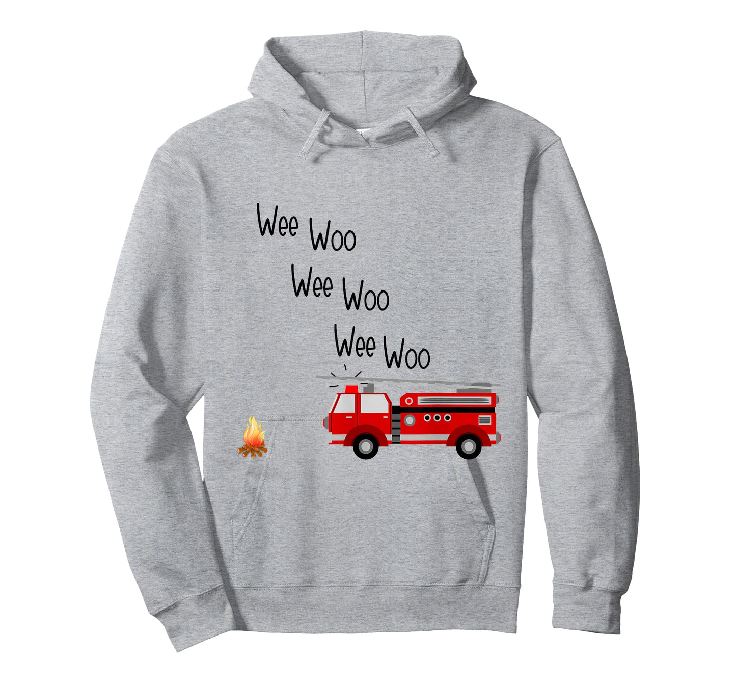 Wee Woo Squad Fire Truck Adventure Firefighter T-Shirt