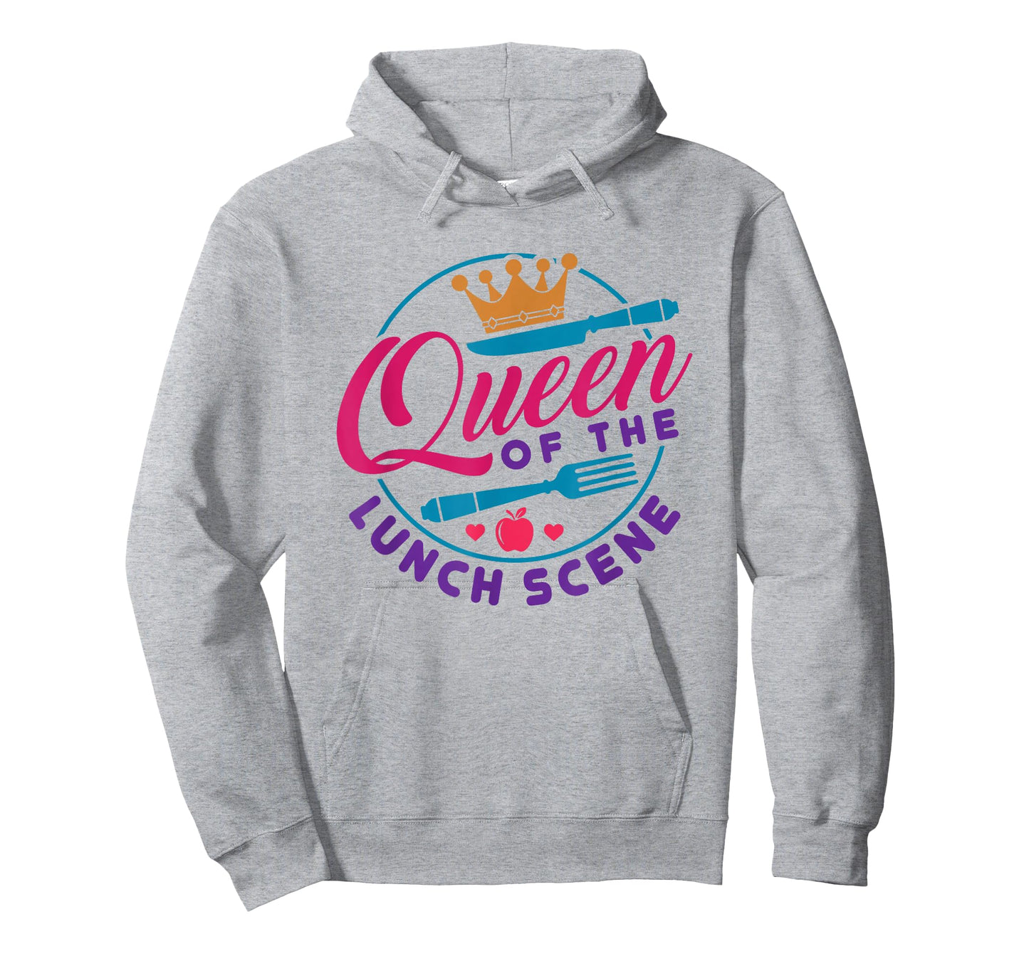 Cafeteria Worker Lunch Lady Women Queen of The Lunch Scene T-Shirt