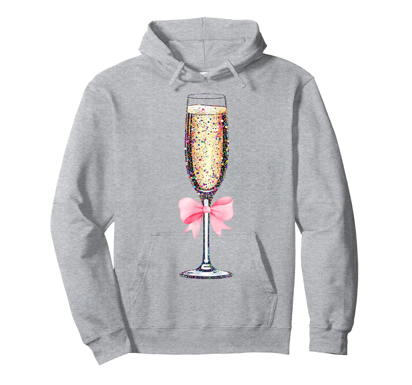 Coquette Champagne Glass Happy New Year 2026 Party Women T-Shirt