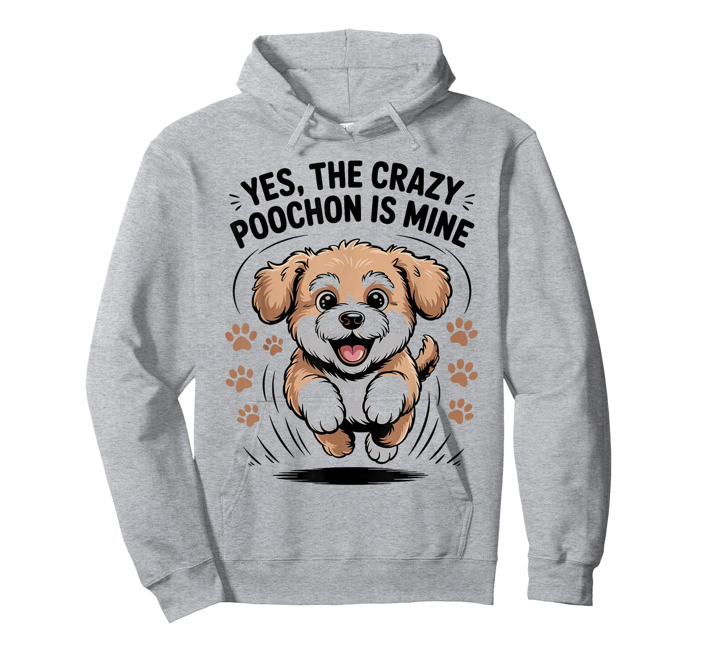 Cute Poodle Bichon Dog Cross Mix Breed Pet Funny Poochon T-Shirt