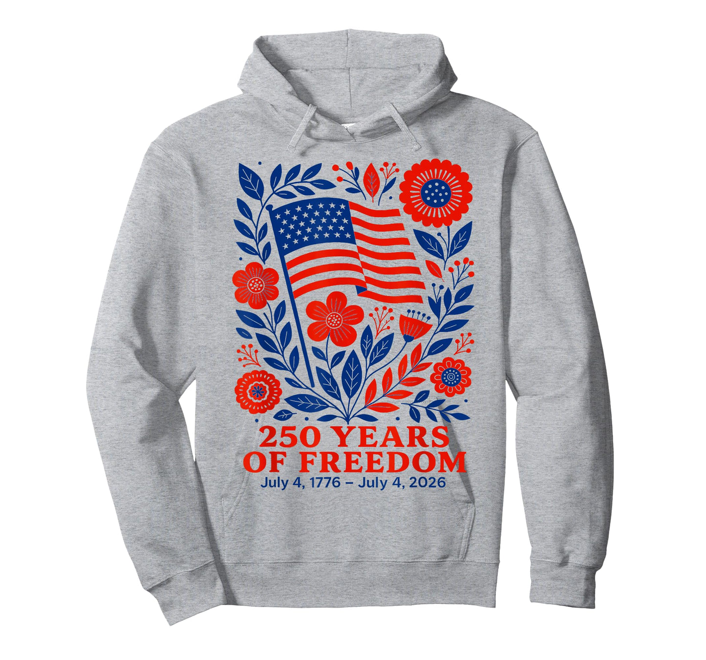 4th of July Patriotic 250th Anniversary 250 Years Freedom T-Shirt