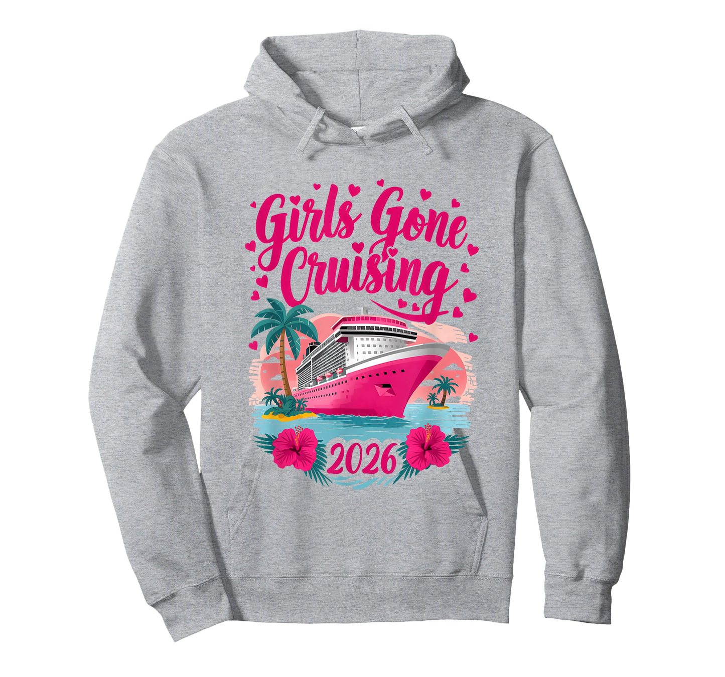 Girls Gone Cruising 2026 Women Cruise Vacation Bestie Women T-Shirt