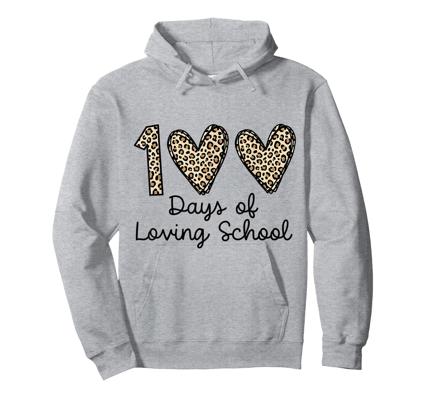 100 Days of Loving School Hearts 100 Days of School T-Shirt