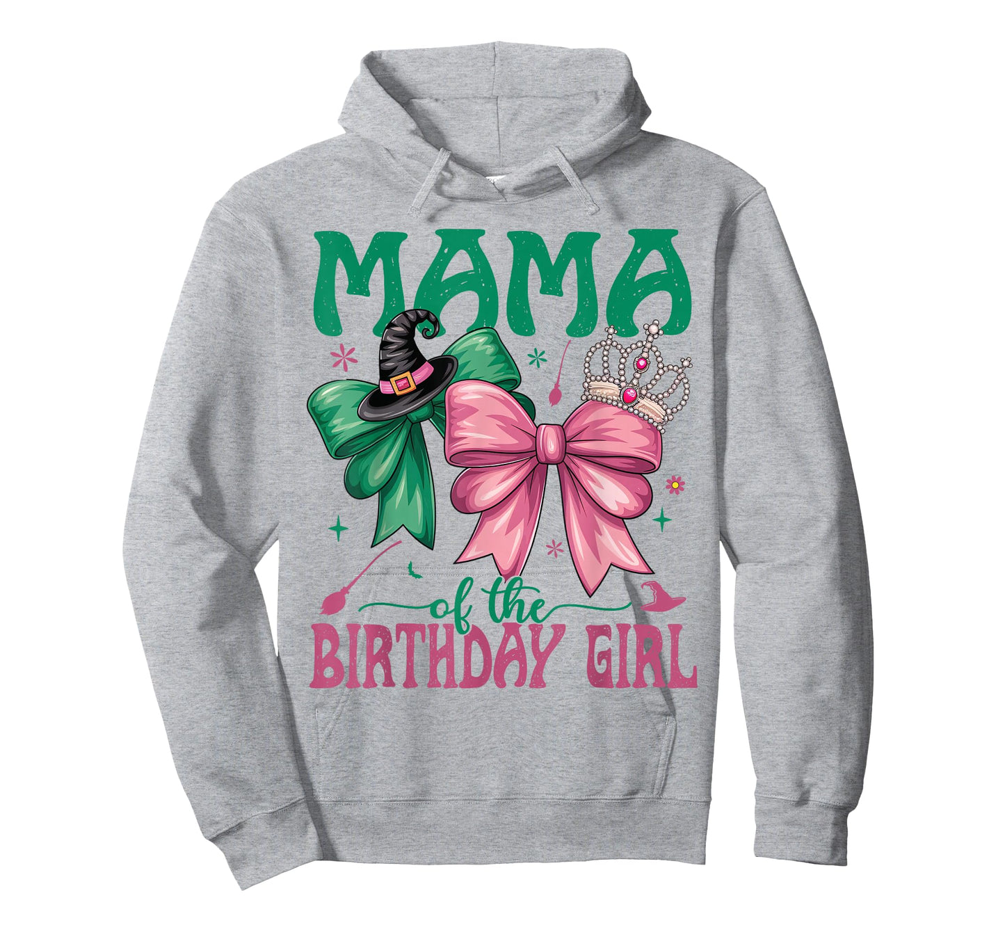Mama of The Birthday Girl Matching Witch Family Bday Part T-Shirt