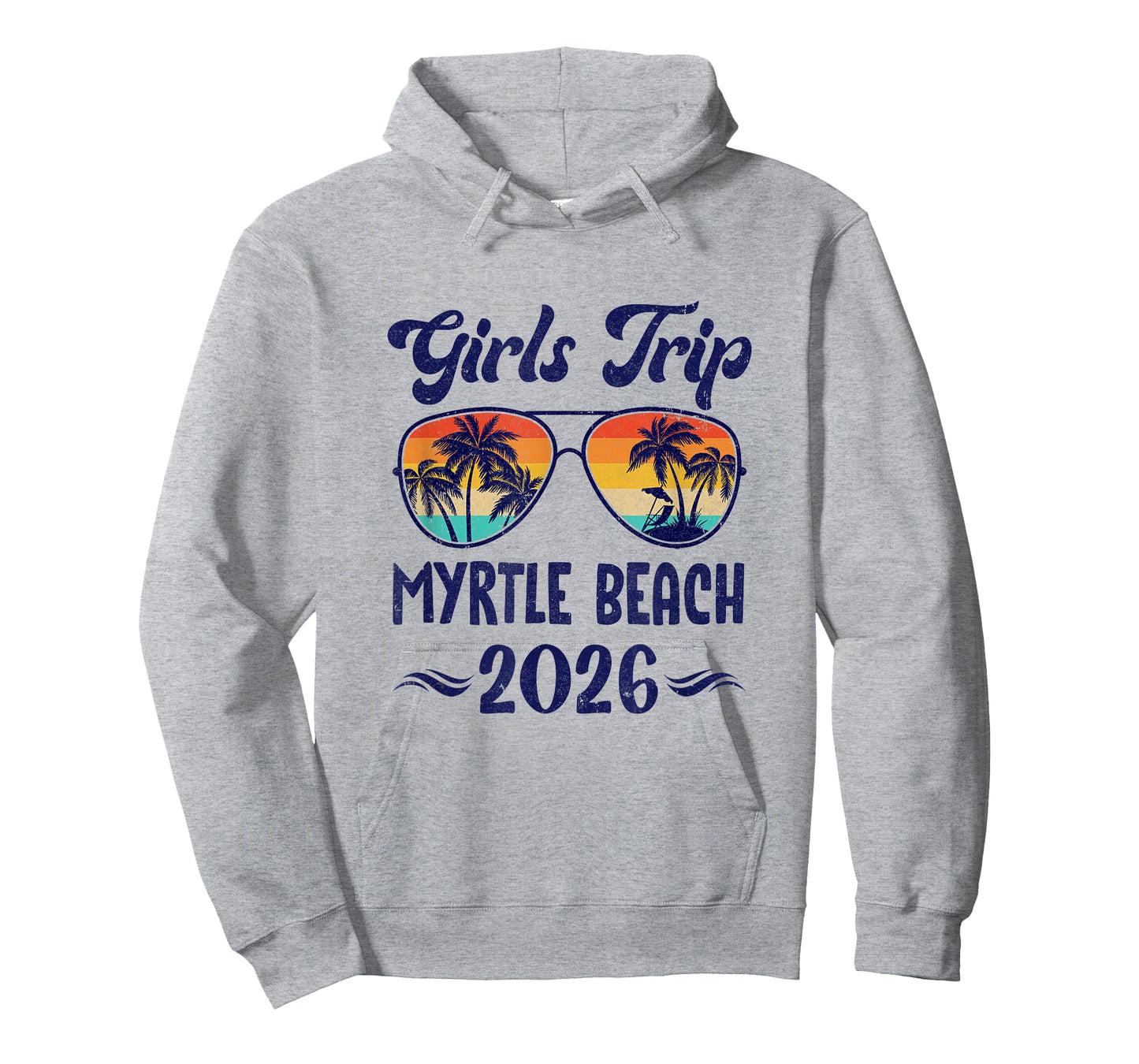 Myrtle Beach Girls Trip Beach Vacation 2026 Matching Group T-Shirt
