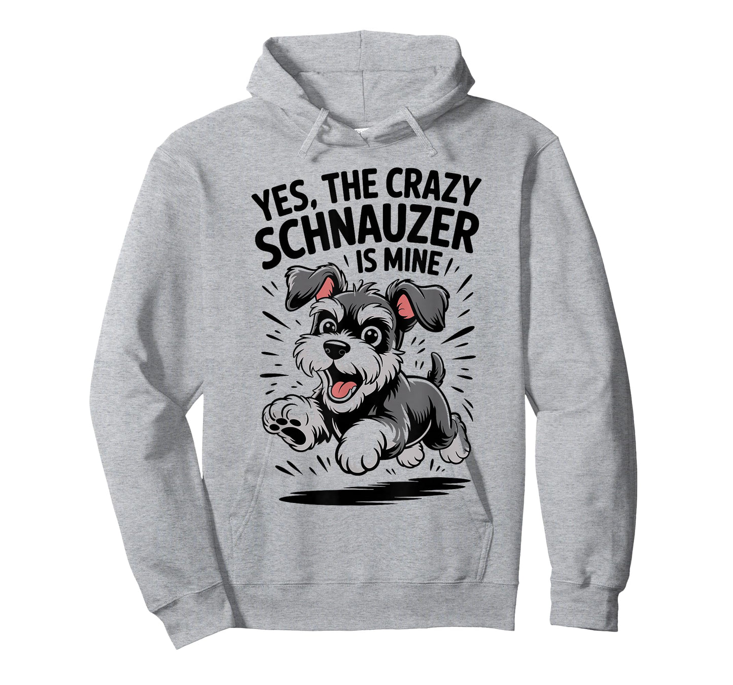 Cute Mini Small Dog Breed Owner Funny Miniature Schnauzer T-Shirt