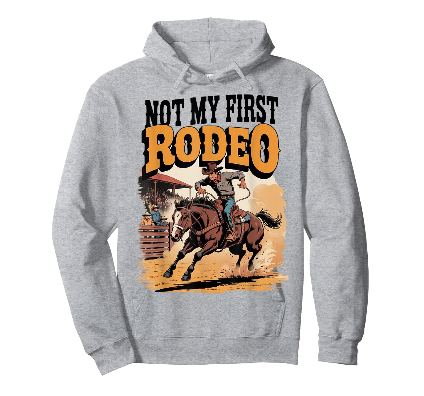 Not My First Rodeo Horse Country Western Vintage Men Women T-Shirt
