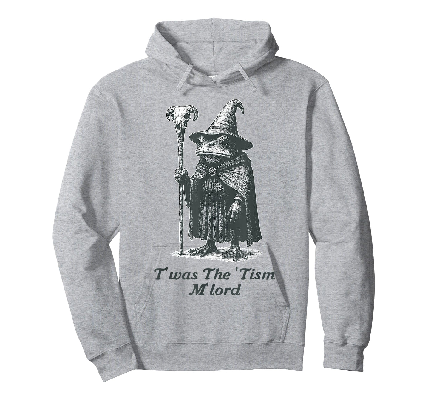 'TWAS The tism M'lord Funny Meme Frog Witch Autism Awareness T-Shirt