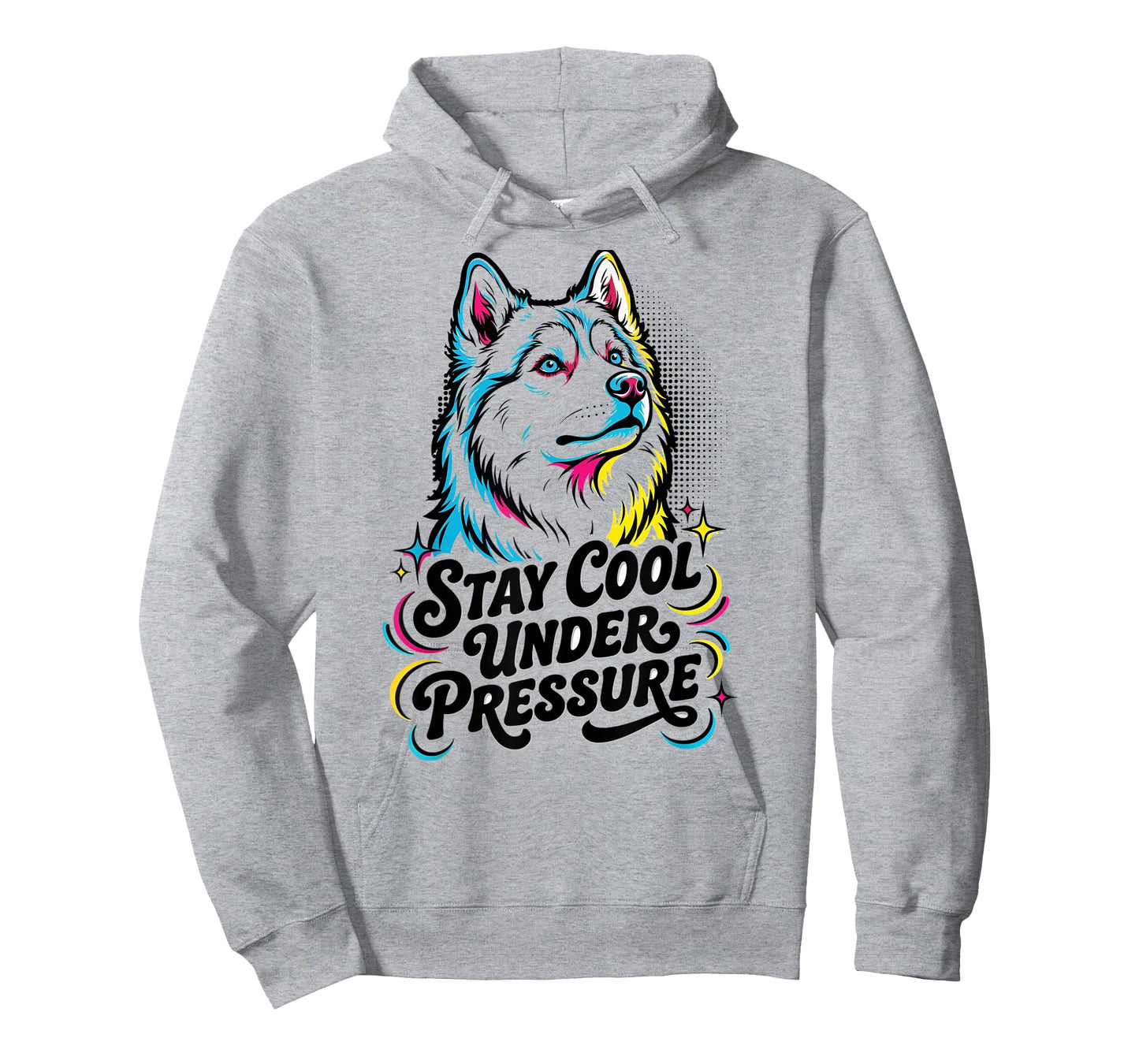 Siberian Husky - Stay Cool Under Pressure T-Shirt