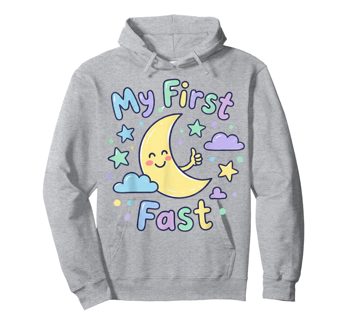 My First Ramadan Fast Cute Moon Shirt Kids Toddler T-Shirt