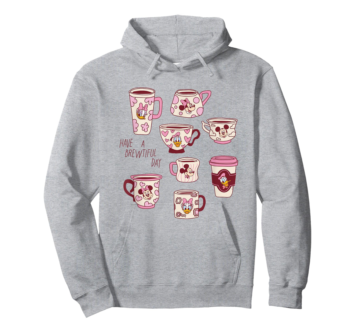 Disney Mickey & Pals Valentine's Coffee Have a Brewtiful Day T-Shirt