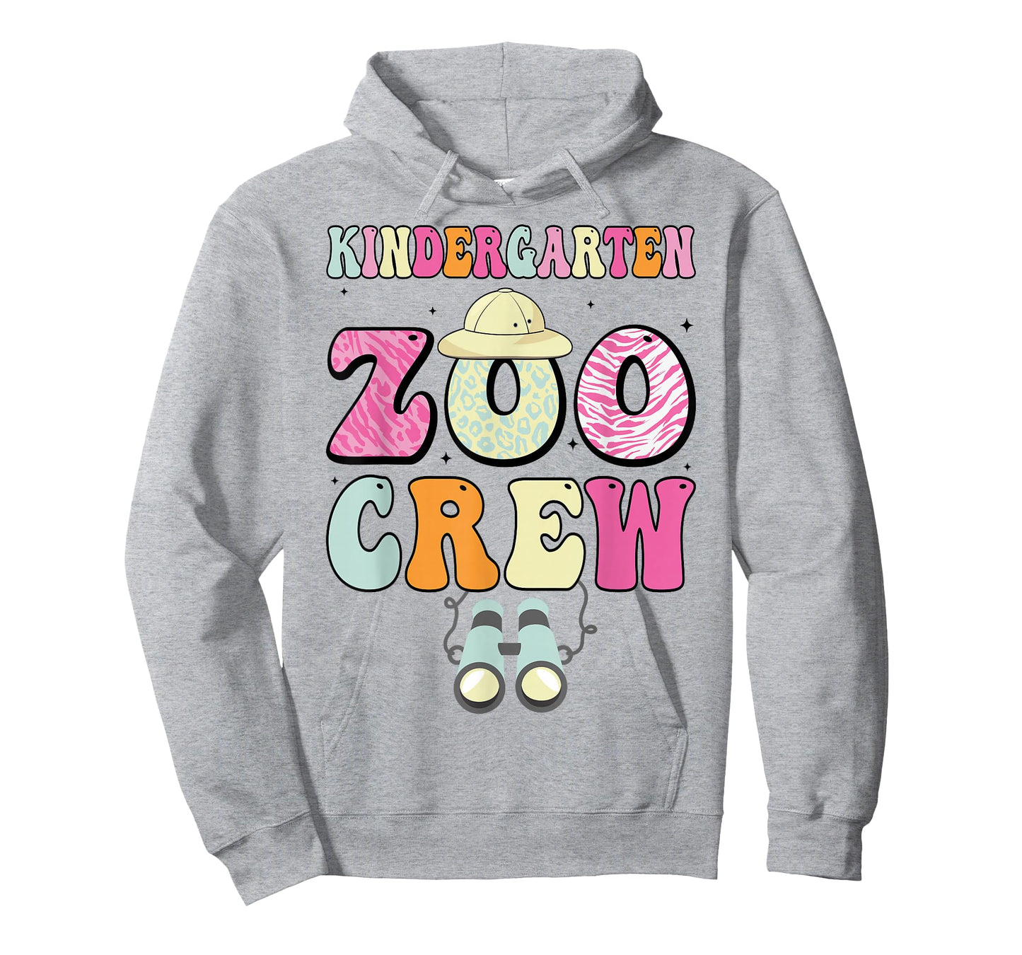 Kindergarten Zoo Crew - Safari Animals Teacher Student T-Shirt
