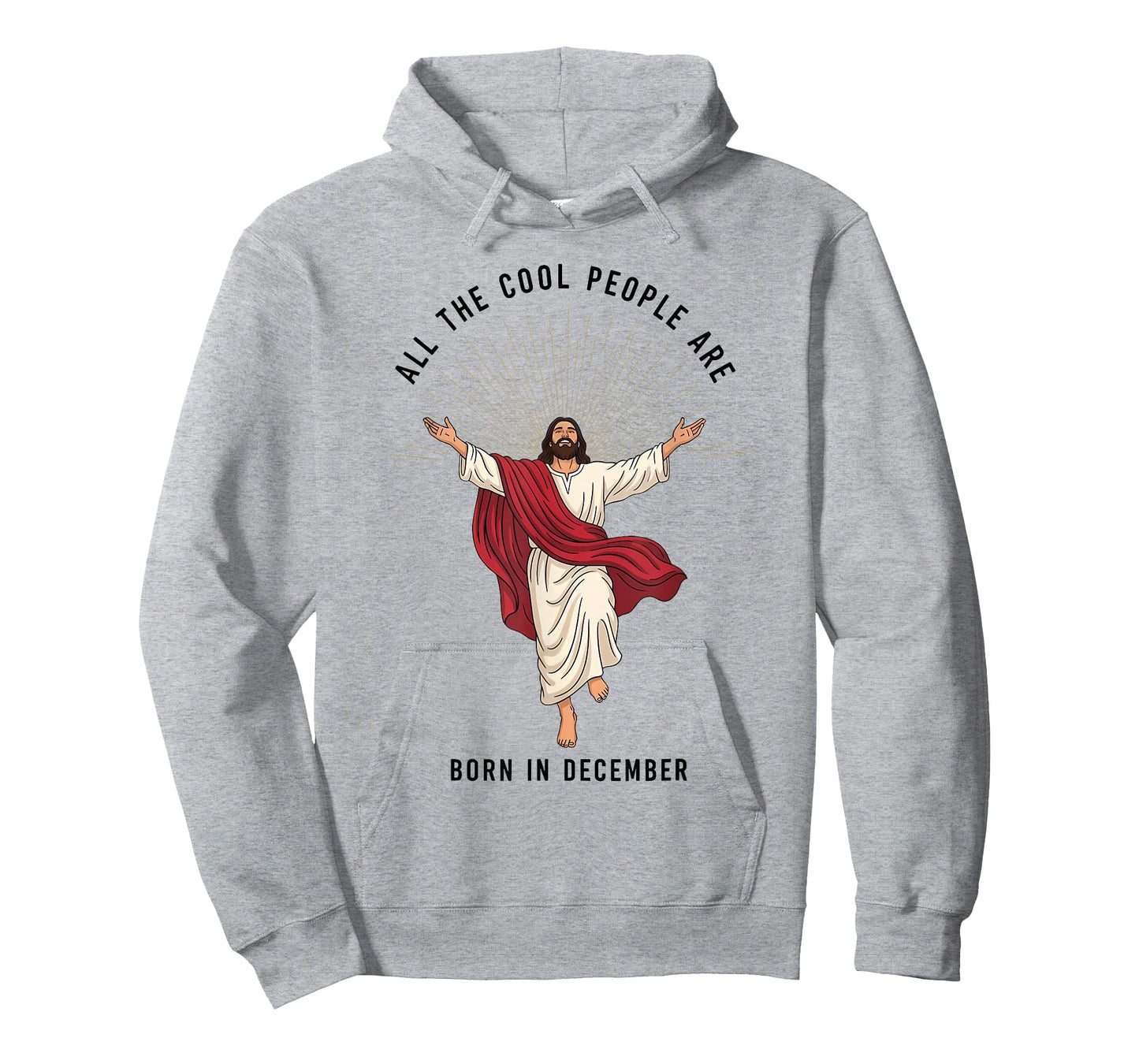 Cool People are Born in December Christian Jesus Christmas T-Shirt