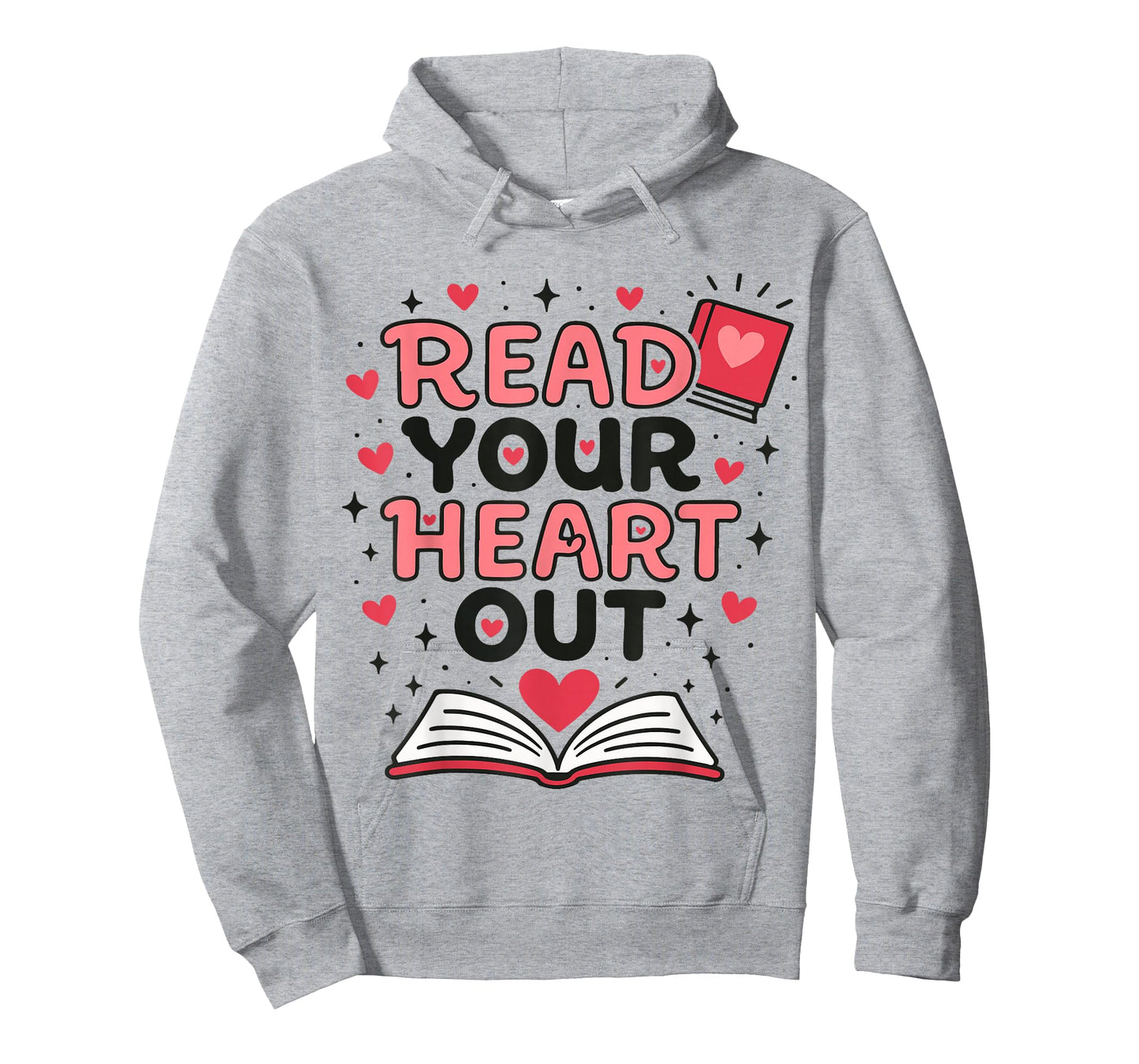 Read Your Heart Out Love Book Valentine Teacher Bookworm T-Shirt