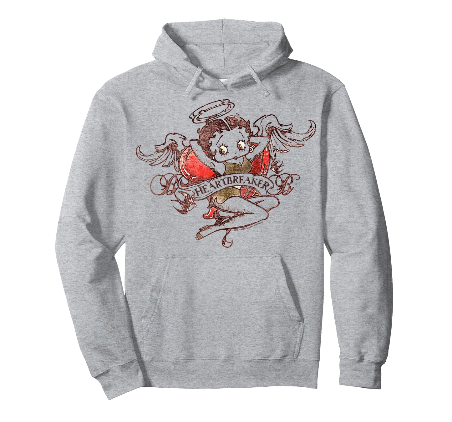 Betty Boop Betty Heartbreaker Angel T-Shirt