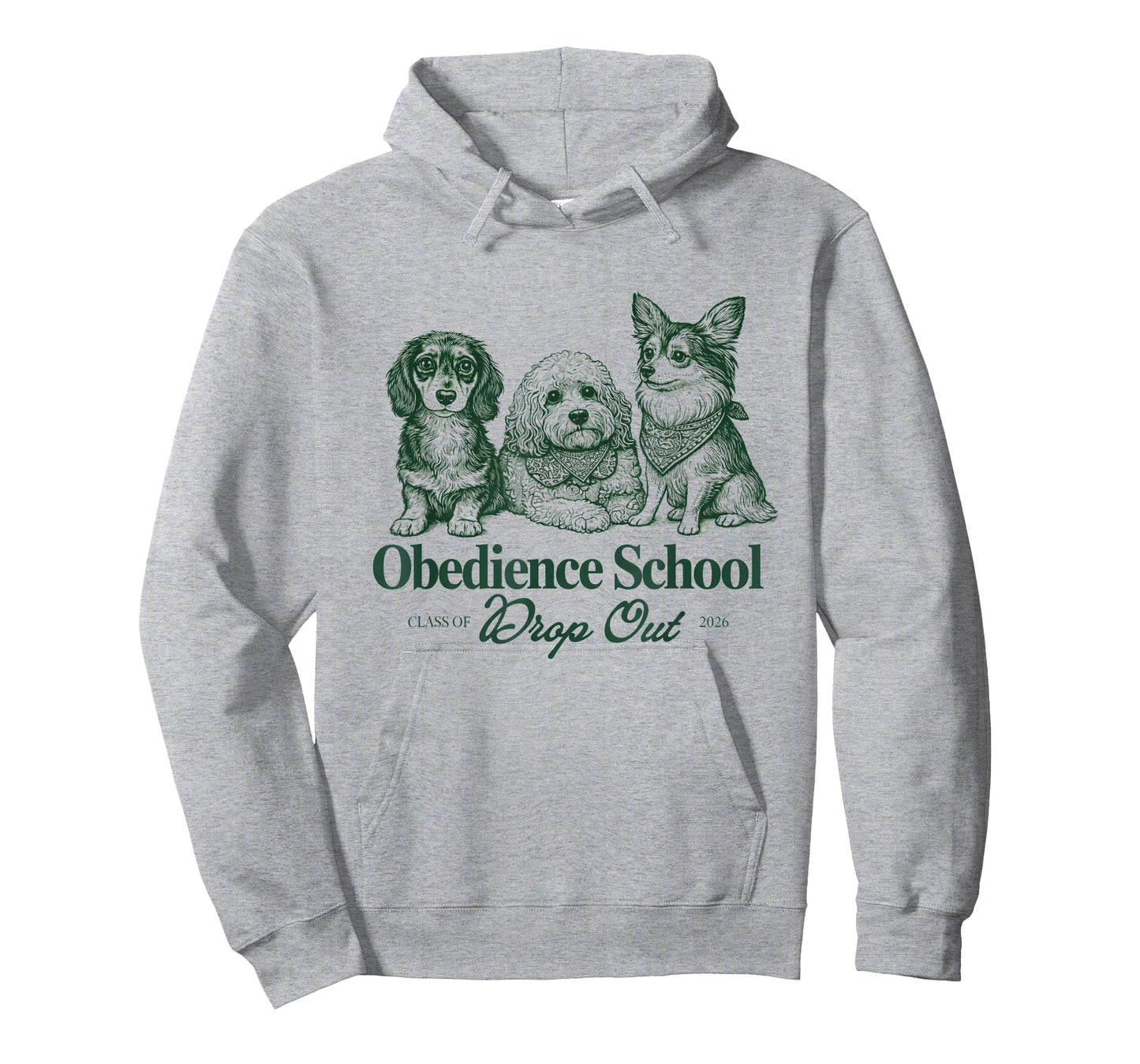 Obedience School Drop Out: Dachshund, Chihuahua & Cavipoo T-Shirt