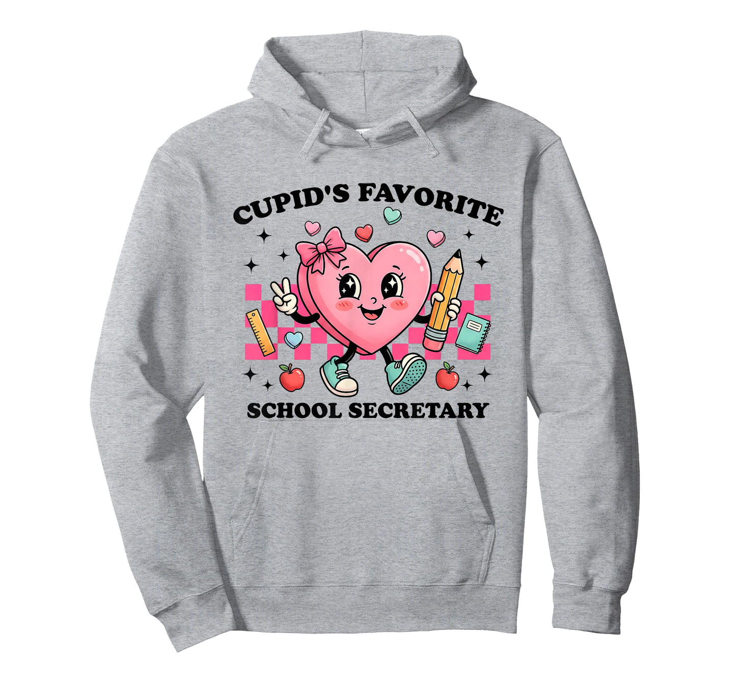 Cupid’s Favorite School Secretary Valentines Funny Cupid T-Shirt